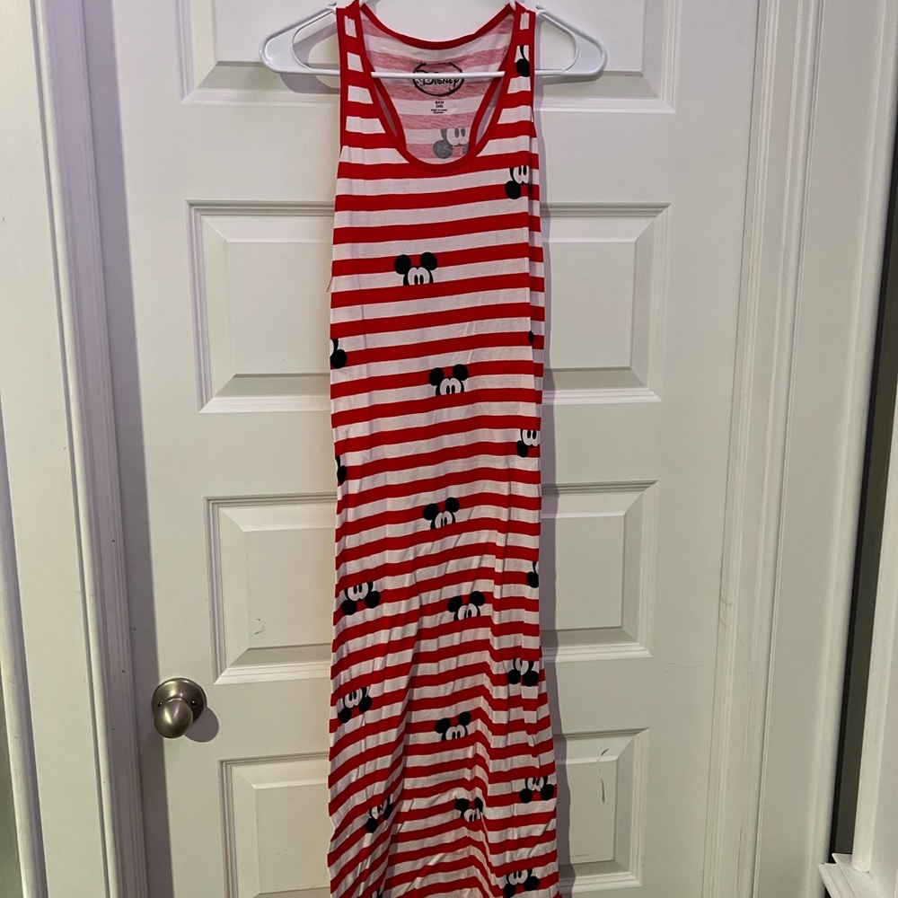 Mickey Mouse Stripped Sundress